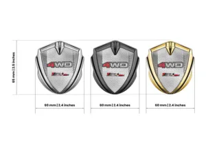 Silikon Emblem Abzeichen Luxus Design Legierung Kante